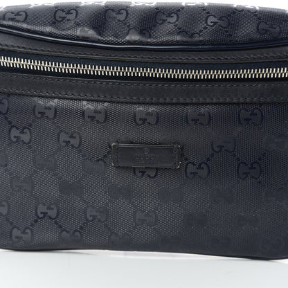 Gucci Imprime Monogram Belt Bag Navy 7 of 9
