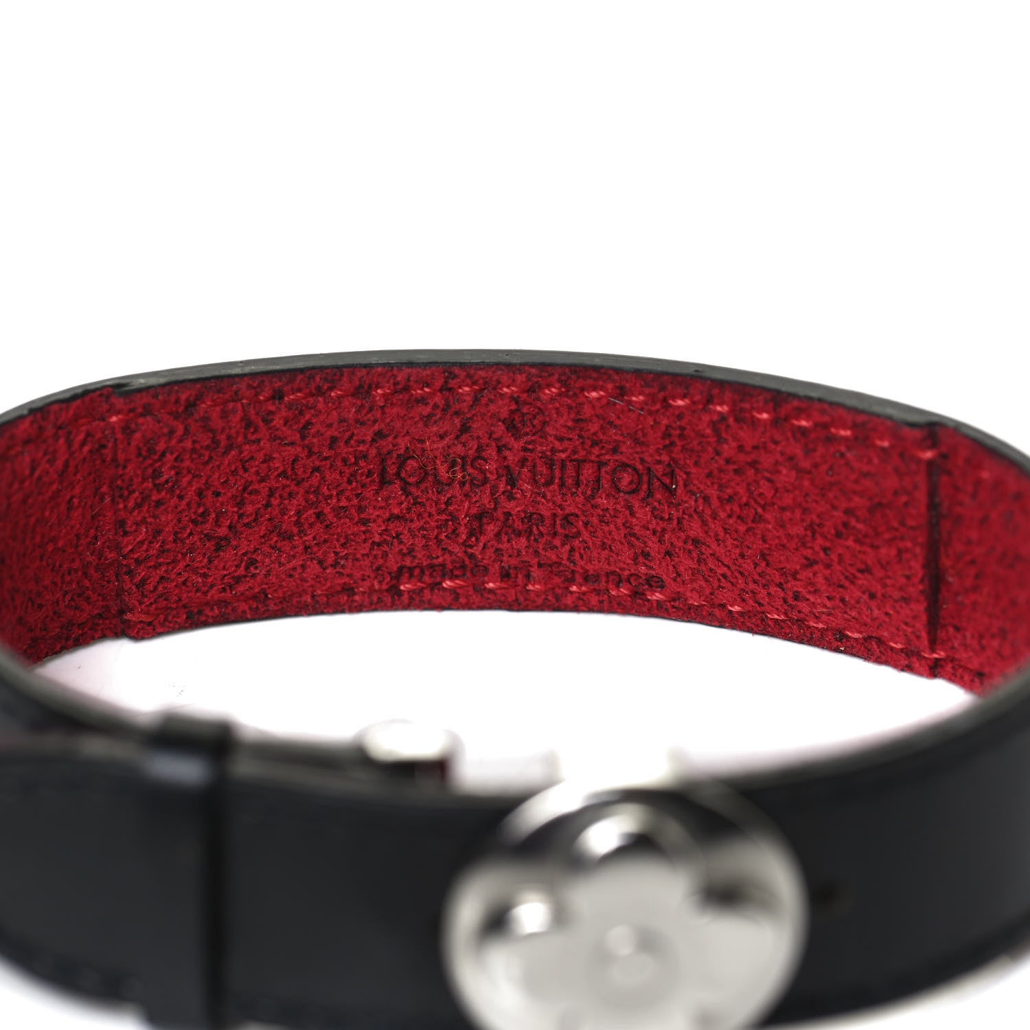 Louis Vuitton Mat Monogram Wish Bracelet Black 3 of 6