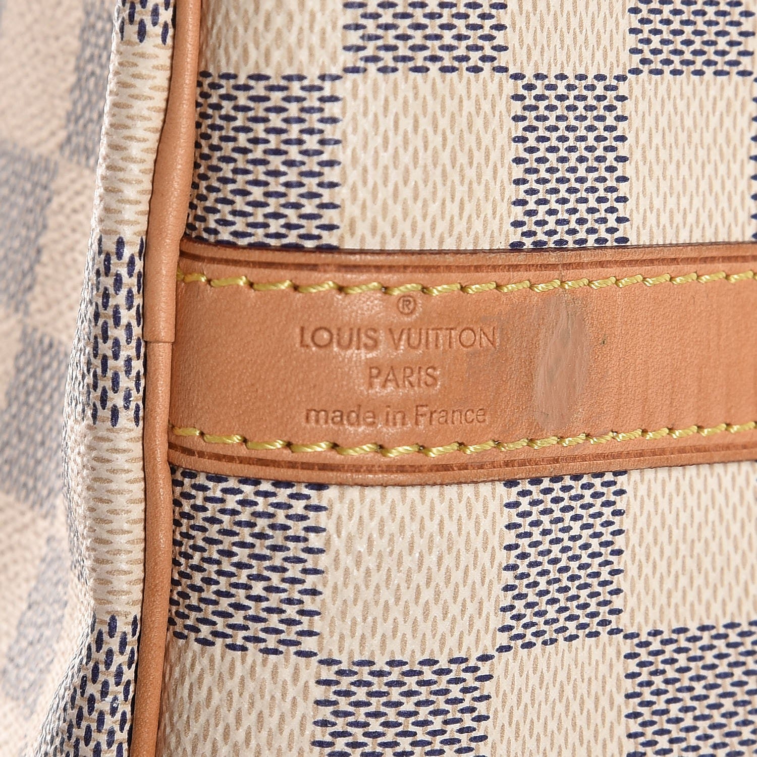 Louis Vuitton Damier Azur Speedy Bandouliere 30 8 of 9
