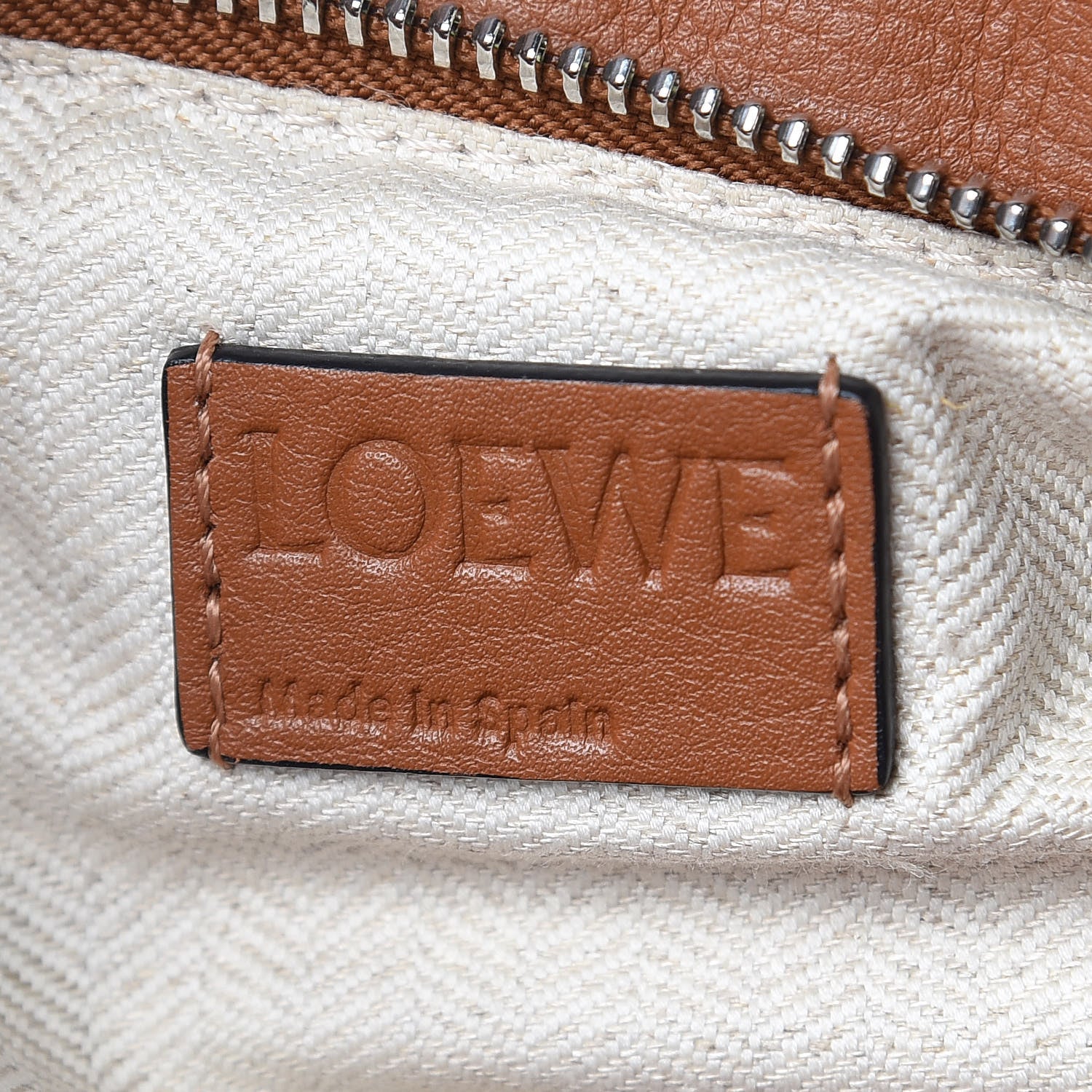Loewe Calfskin Small Puzzle Bag Tan 6 of 11