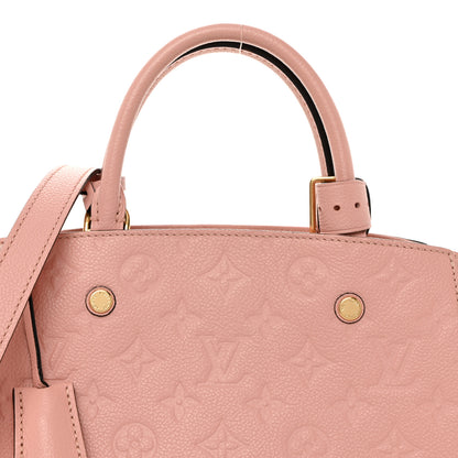 Louis Vuitton LOUIS VUITTON Empreinte Montaigne BB Rose Poudre 8 of 10