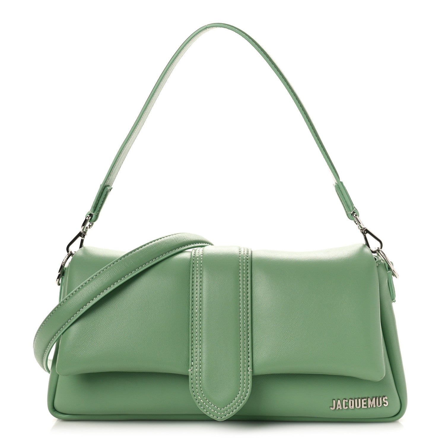 Jacquemus Padded Lambskin Le Bambimou Khaki 1 of 7