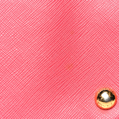 Prada Saffiano Medium Galleria Double Zip Tote Fuxia 14 of 19