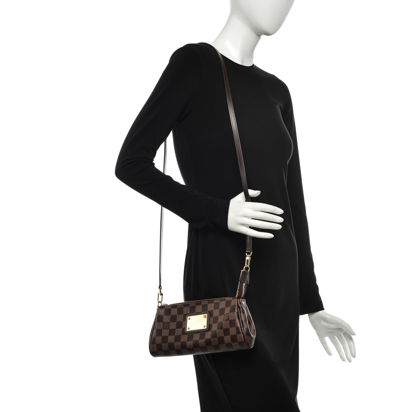 Damier Ebene Eva Clutch
