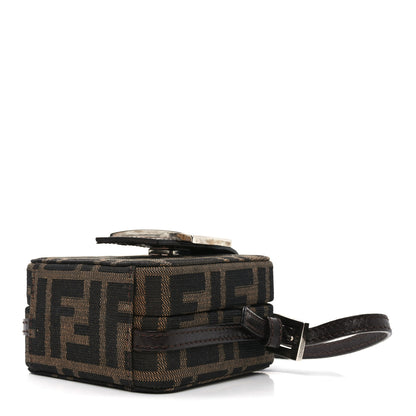 Fendi Zucca Mini Baguette Box Bag Tobacco Black 9 of 9