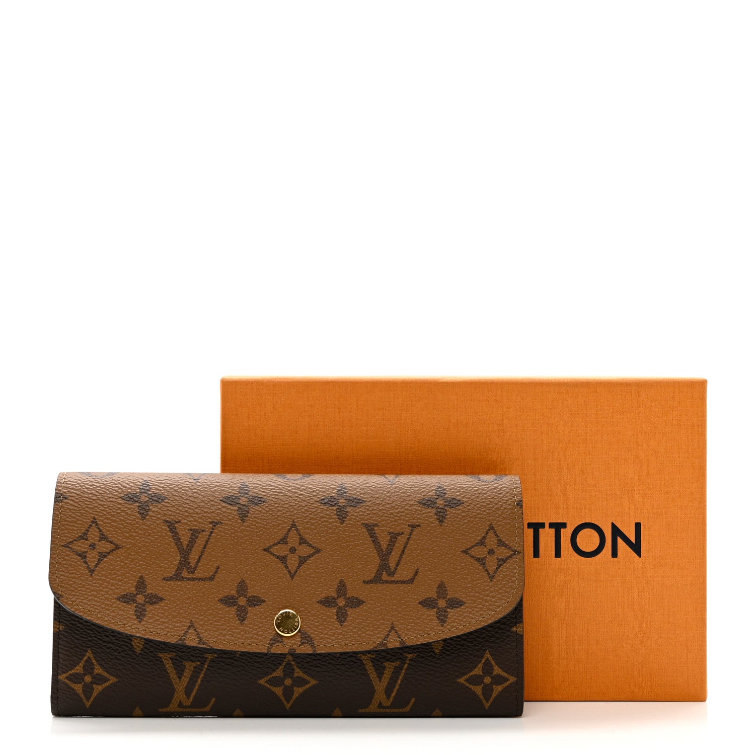 Louis Vuitton Reverse Monogram Emilie Wallet 6 of 6