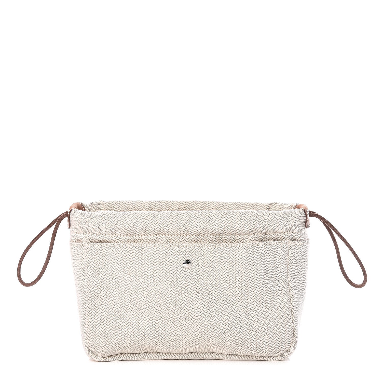 Hermes Canvas Barenia Fourbi 20 PM Pouch Naturel Fauve 1 of 8