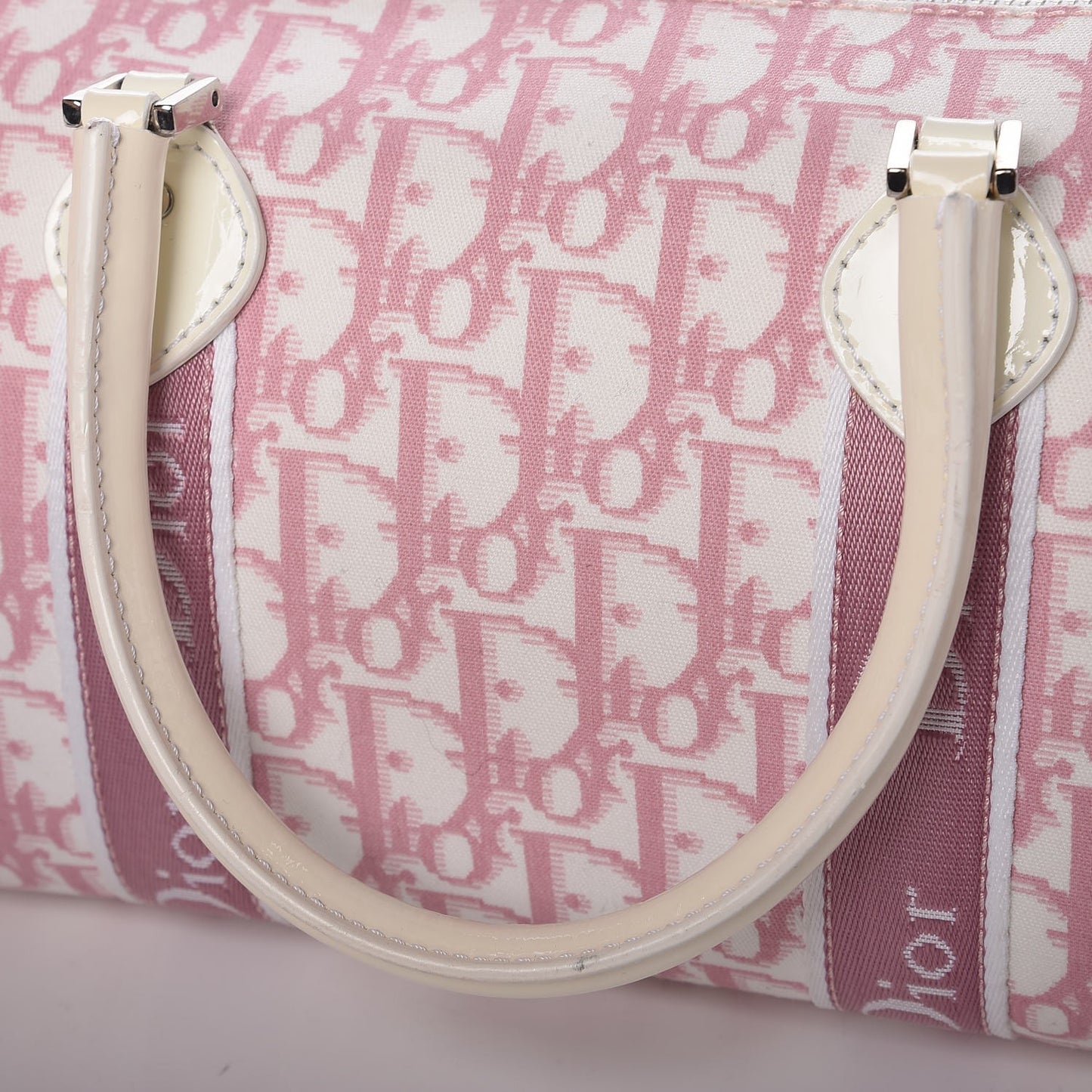 Monogram Girly Boston Pink