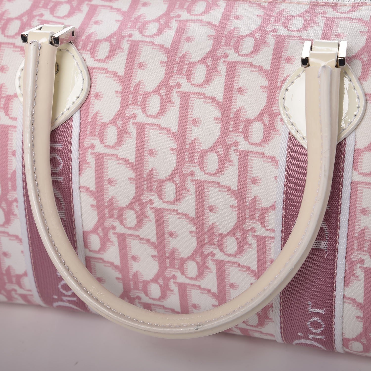 Christian Dior Monogram Girly Boston Pink 10 of 11