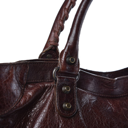 Balenciaga Chevre Classic Hardware City Mogano 13 of 17