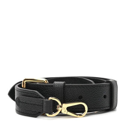 Louis Vuitton Taurillon Adjustable Shoulder Strap Black 1 of 4