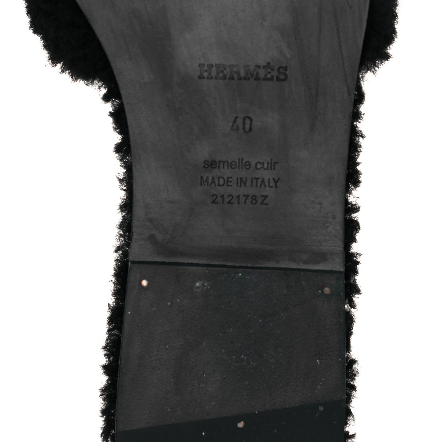 Woolskin Oran Sandals 40 Black