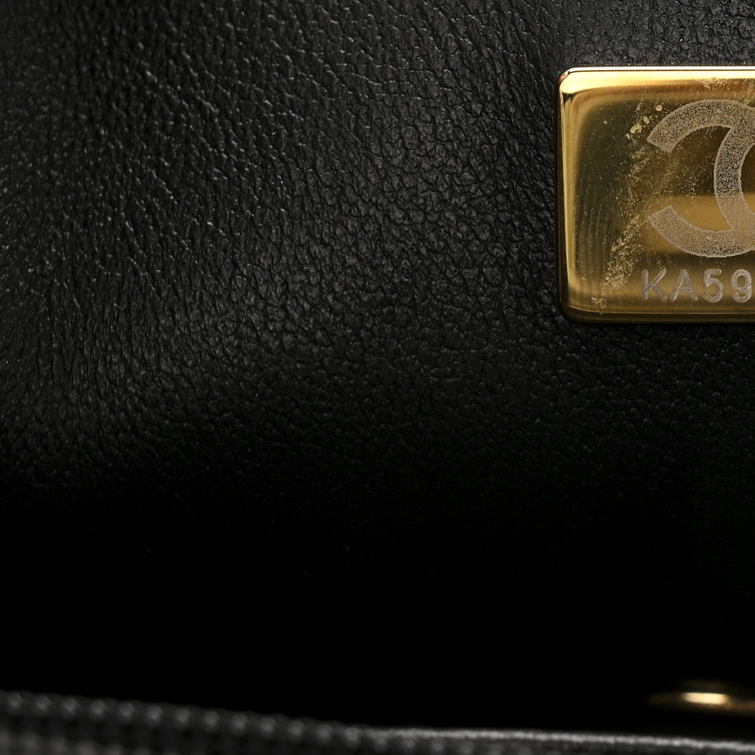 Chanel Lambskin Quilted Mini Rectangular Flap Black 7 of 11