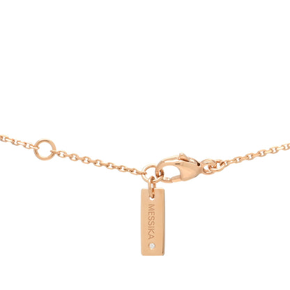 Messika 18K Rose Gold Diamond Move Uno Necklace 3 of 4