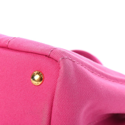 Prada Canapa Small Logo Tote Fuxia 10 of 16