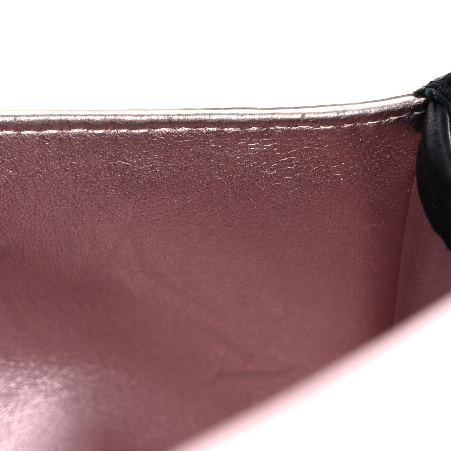 PVC Star Medium Single Flap Pink Black