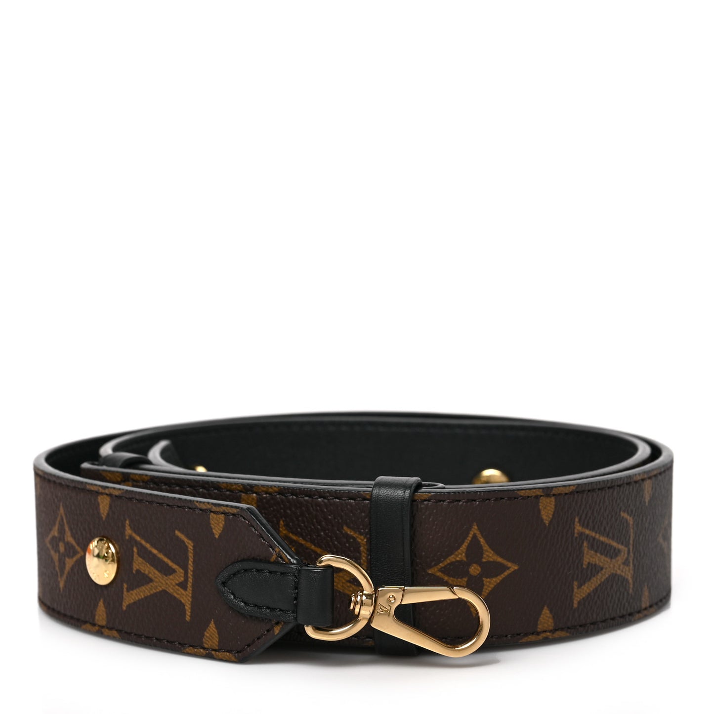 Monogram Adjustable Bandouliere Shoulder Strap Black
