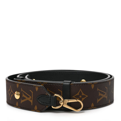 Louis Vuitton Monogram Adjustable Bandouliere Shoulder Strap Black 1 of 3