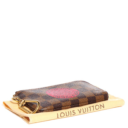 Louis Vuitton Damier Ebene Complice Trunks and Bags Key Pouch Red 4 of 7