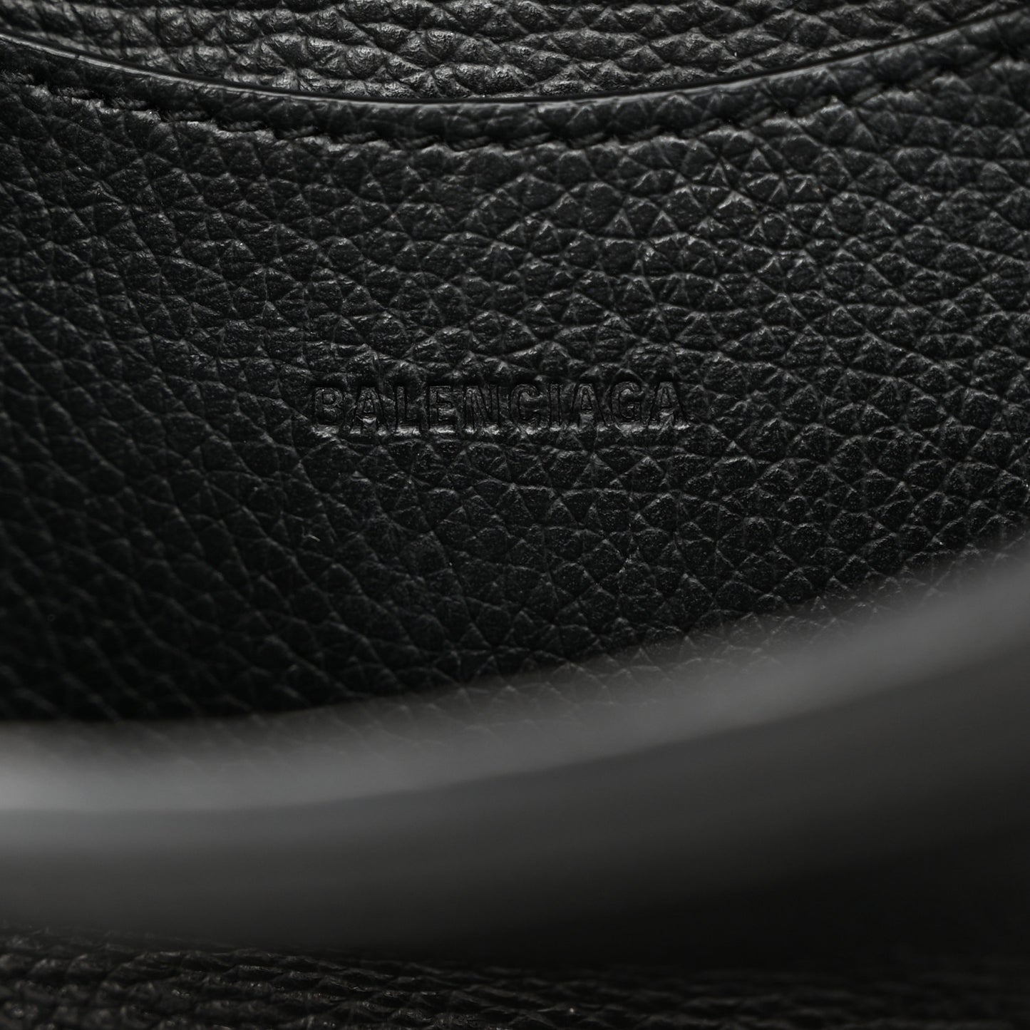 Grained Calfskin Neo Classic Black Hardware Mini City Black