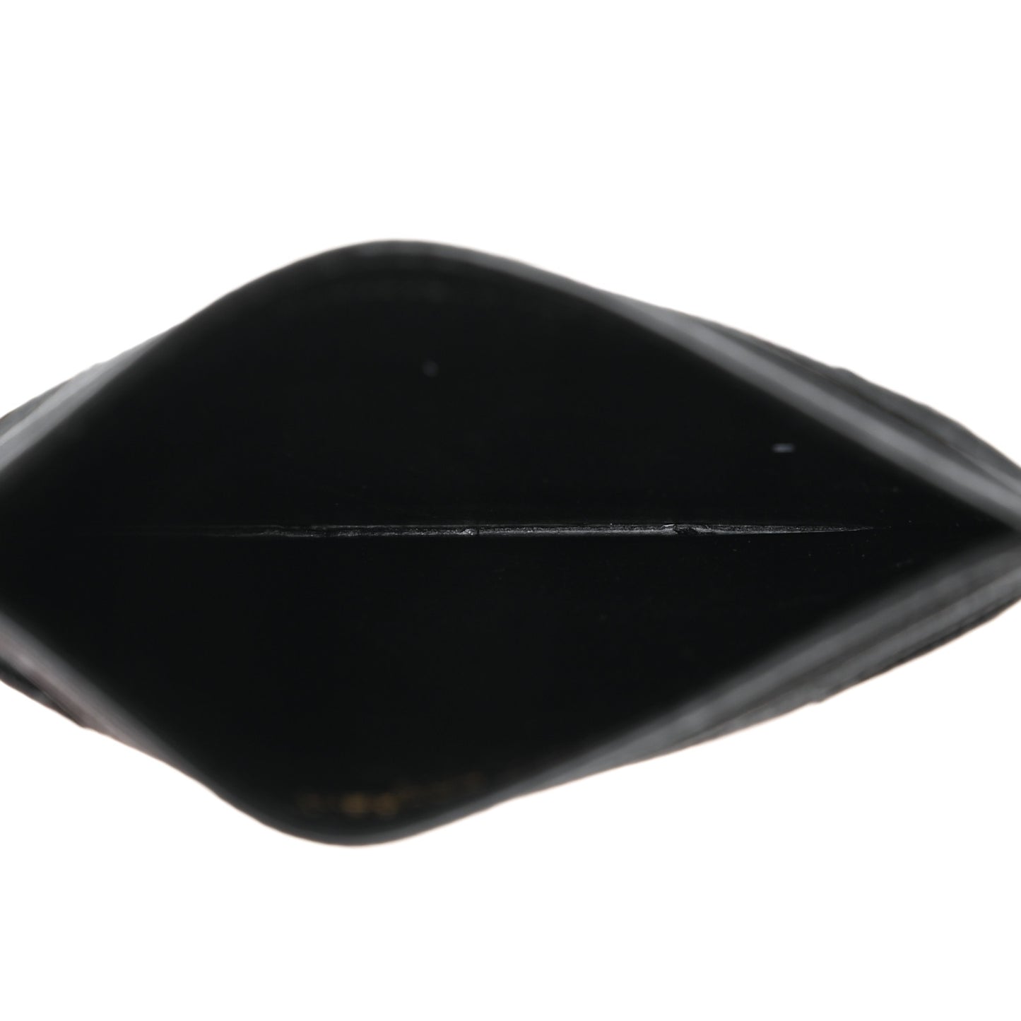 Grain De Poudre Matelasse Chevron Monogram Credit Card Case Black