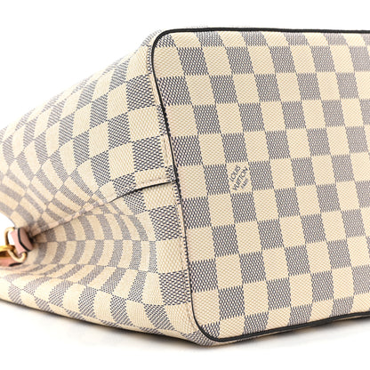 Louis Vuitton LOUIS VUITTON Damier Azur Neonoe MM Eau De Rose 11 of 17