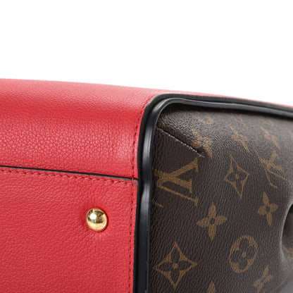 Louis Vuitton Calfskin Monogram Kimono Tote Poppy 14 of 15