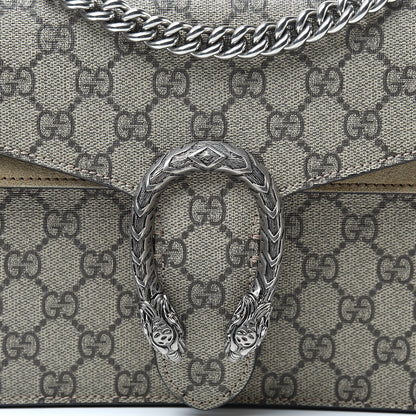 Gucci GG Supreme Monogram Small Dionysus Shoulder Bag Taupe 8 of 13
