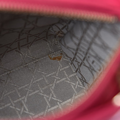 Christian Dior Lambskin Cannage Medium Lady Dior Pink 7 of 18