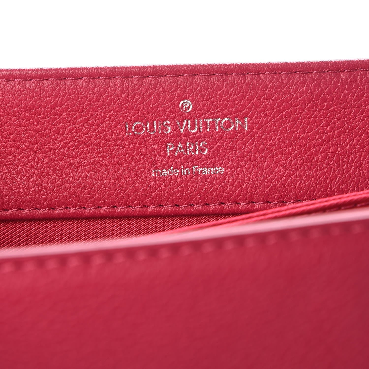 Louis Vuitton Calfskin Lockme II Top Handle Grenat Dahlia 6 of 10