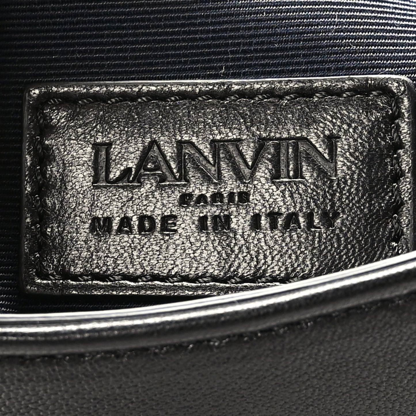 Lambskin Cat Hobo Black
