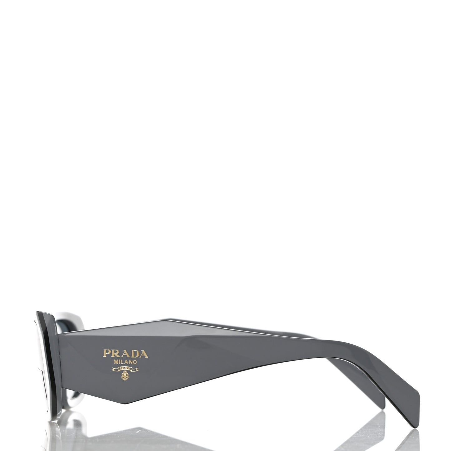 Acetate Symbole Sunglasses SPR 17W Dark Grey