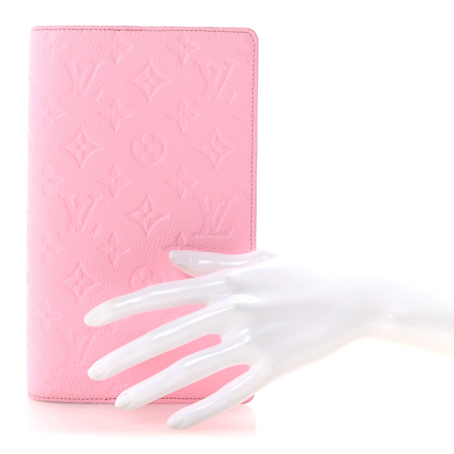 Louis Vuitton Empreinte Monogram Emily Notebook Cover MM Cotton Candy 2 of 7