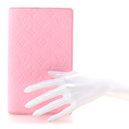 Louis Vuitton Empreinte Monogram Emily Notebook Cover MM Cotton Candy 2 of 7