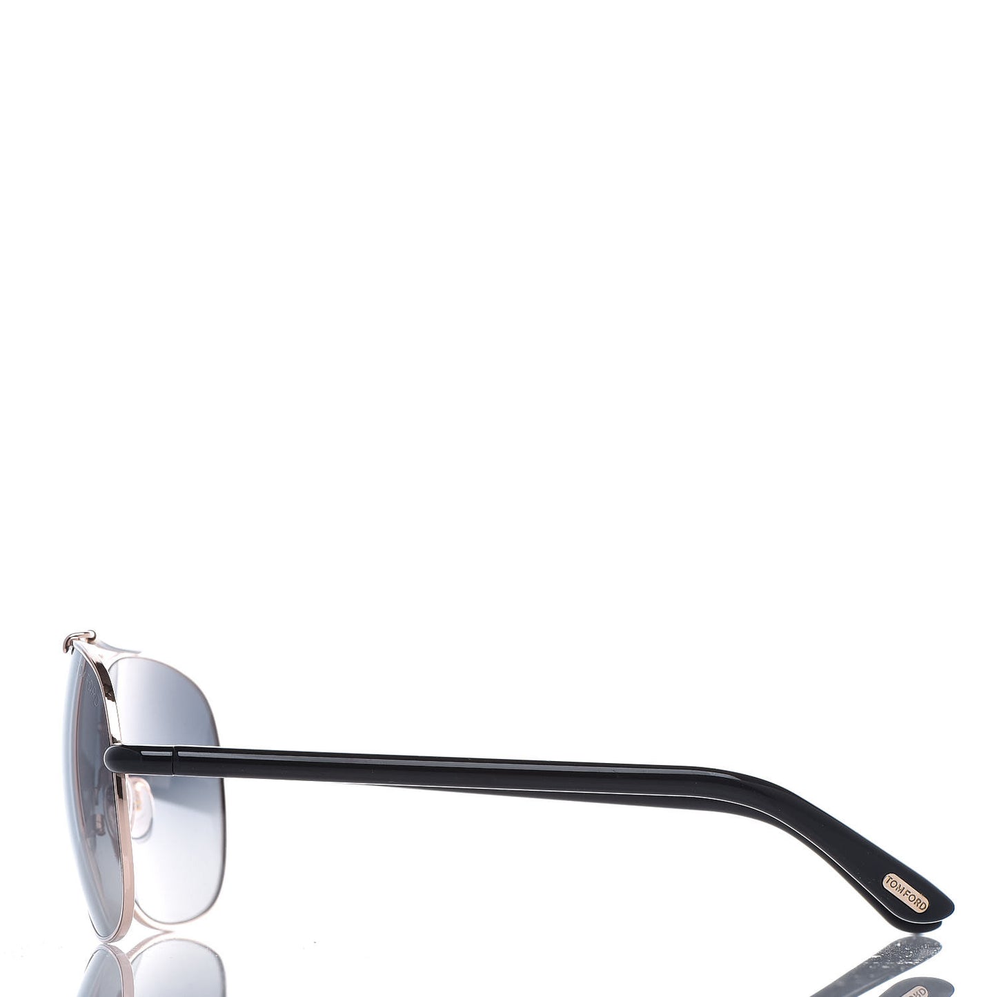 Adrian Aviator Sunglasses TF243 Rose Gold Black