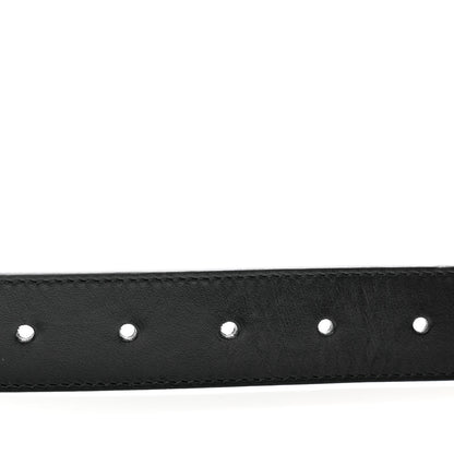 Gucci Plutone Calfskin Double G 30mm Belt 85 34 Black 5 of 5