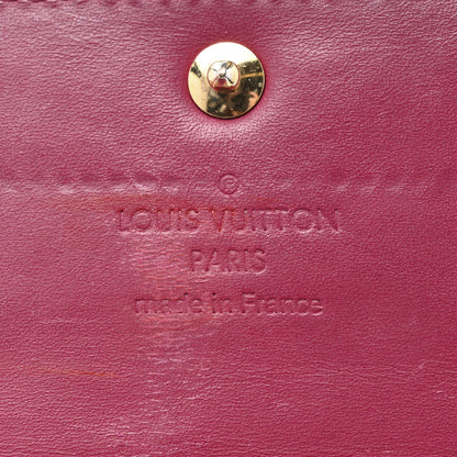 Louis Vuitton Vernis Sarah Wallet Rose Indien 6 of 13