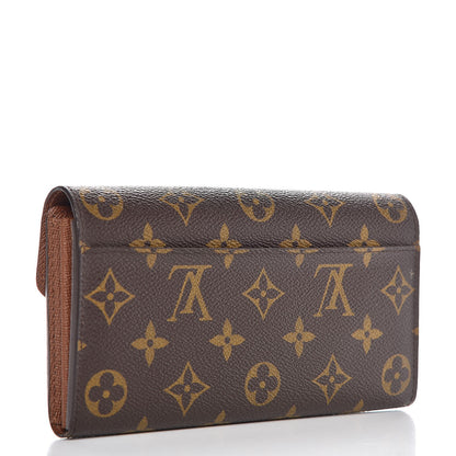 Louis Vuitton Monogram Sarah Wallet NM 3 of 9
