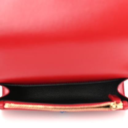 Saint Laurent Smooth Calfskin Monogram Kate Belt Bag Rouge Eros 5 of 10