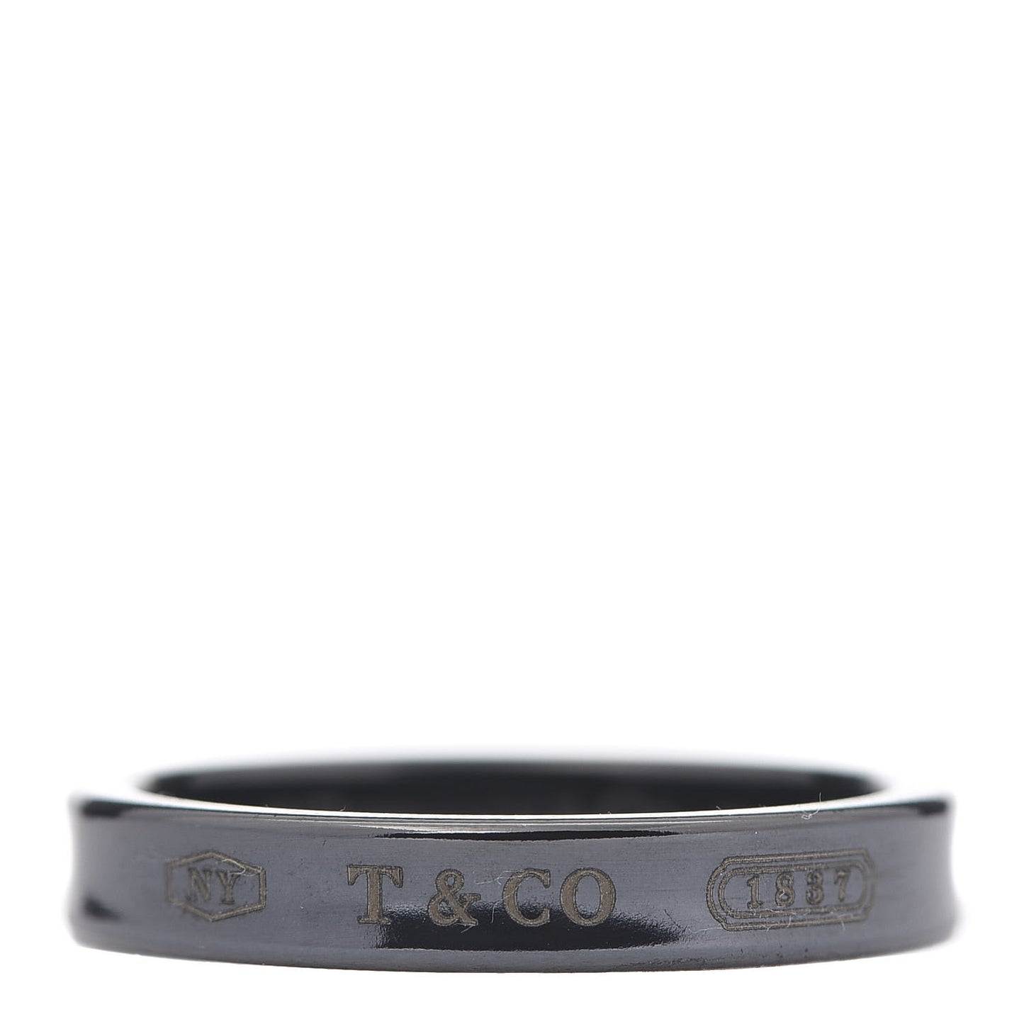 Titanium 4mm Narrow 1837 Ring 63 10.25