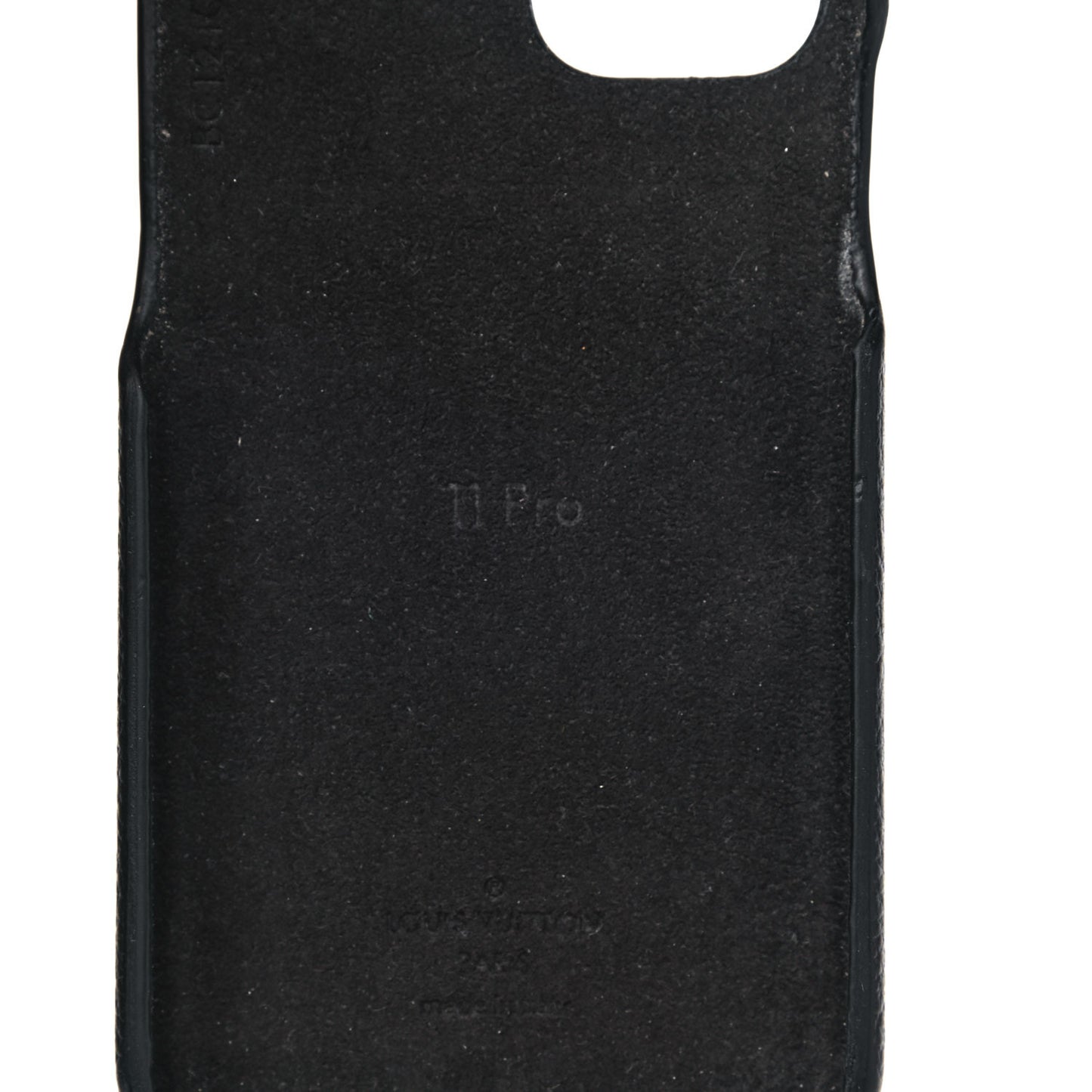 Monogram iPhone 11 Pro Bumper Black