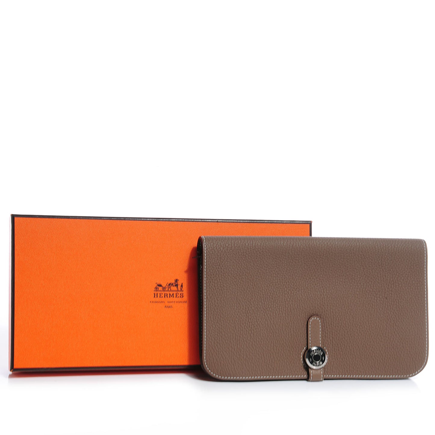 Togo Dogon Combined Wallet Etoupe