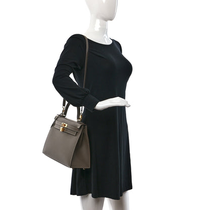 Hermes Epsom Kelly Sellier 28 Etoupe 2 of 9