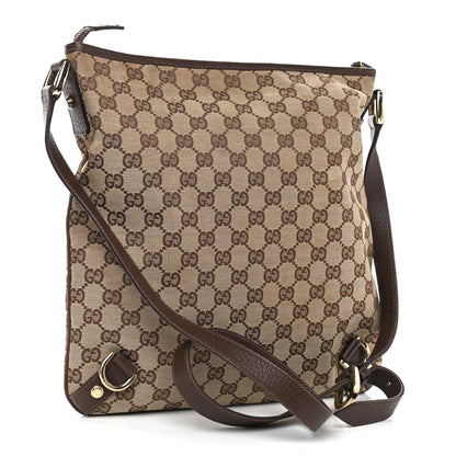 Gucci Monogram Abbey Messenger Bag Dark Brown 2 of 11