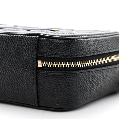 Chanel Caviar Quilted CC Filigree Vanity Clutch With Chain Black 12 of 12