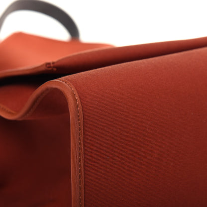 Hermes Toile Vache Hunter Herbag Zip 39 MM Cuivre Black 16 of 20