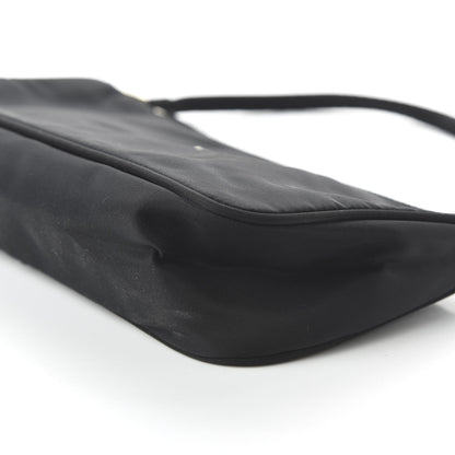 Prada Tessuto Nylon Pochette Bag Black 7 of 9