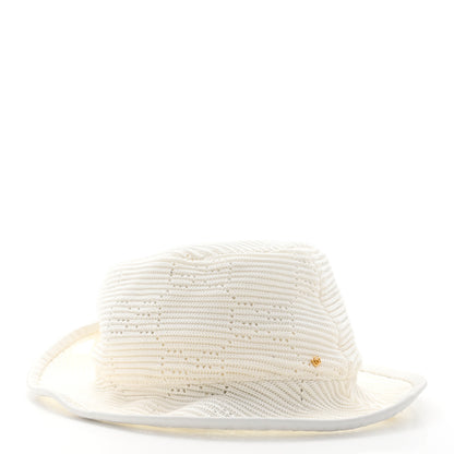 Gucci Cotton Crochet GG Monogram Bucket Hat S White 1 of 8