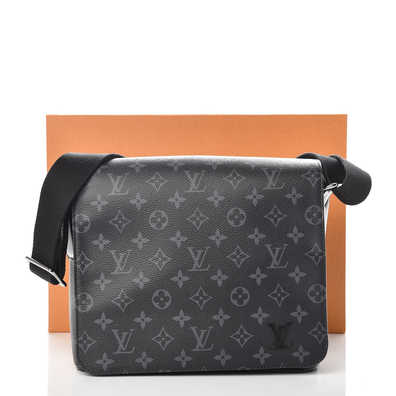 Louis Vuitton Monogram Eclipse District PM Black 10 of 10