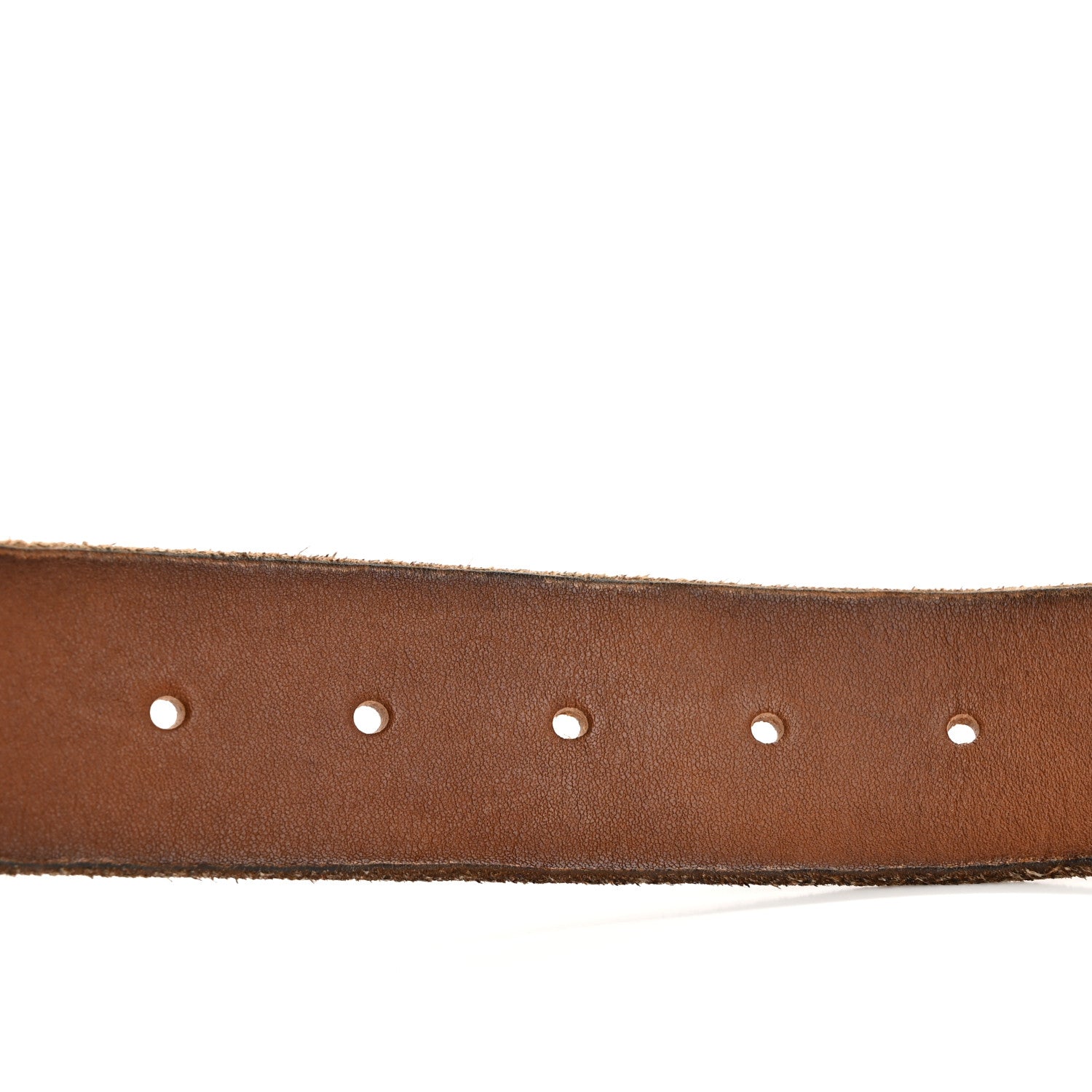 Gucci Faded Calfskin Double G 40mm Belt 115 46 Cuir 3 of 7